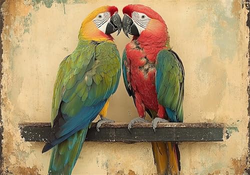 Puzzle 5000 Teile Vogel Puzzle Erwachsene Papagei Jigsaw Groß XXL 156x105cm DIY Impossible Erwachsene Anspruchsvoll Jigsaw Art, Quality Klassische HolzPuzzle für Zimmer Deko Wohnzimmer Geschenke U-247 von Jiacgrtef