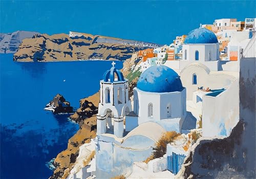 Puzzle 6000 Teile Am Meer Puzzle See Klassische Impossible Jigsaw, Groß Anspruchsvoll HolzPuzzle Erwachsene, Puzzlespiele für Die Ganze Familie Jigsaw Für Erwachsene und Kinder Ab 14 Jahren U-689 von Jiacgrtef
