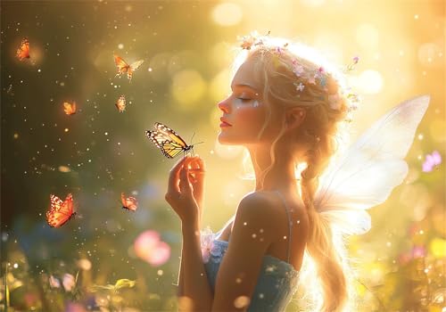 Puzzle 6000 Teile Elf Puzzle Schmetterling Klassische Impossible Jigsaw, Anspruchsvoll HolzPuzzle Erwachsene, Puzzlespiele für Die Ganze Familie Jigsaw Für Erwachsene und Kinder Ab 14 Jahren U-711 von Jiacgrtef