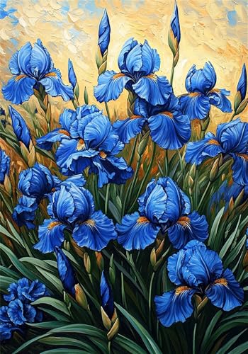 Puzzle 6000 Teile Iris Puzzle Blume Klassische Impossible Jigsaw DIY Groß Anspruchsvoll HolzPuzzle Erwachsene, Puzzlespiele für Die Ganze Familie Jigsaw Für Erwachsene und Kinder Ab 14 Jahren U-917 von Jiacgrtef