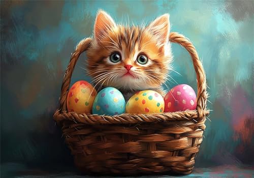 Puzzle 6000 Teile Katze Puzzle Tier Klassische Impossible Jigsaw DIY Groß Anspruchsvoll HolzPuzzle Erwachsene, Puzzlespiele für Die Ganze Familie Jigsaw Für Erwachsene und Kinder Ab 14 Jahren U-598 von Jiacgrtef
