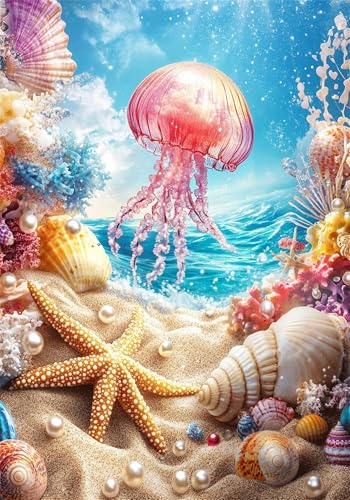Puzzle 6000 Teile Qualle Puzzle Seestern Klassische Impossible Jigsaw, Anspruchsvoll HolzPuzzle Erwachsene, Puzzlespiele für Die Ganze Familie Jigsaw Für Erwachsene und Kinder Ab 14 Jahren U-877 von Jiacgrtef