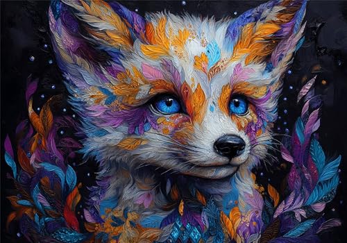 Puzzle 6000 Teile Tier Puzzle Farbe Klassische Impossible Jigsaw Art DIY Groß Anspruchsvoll HolzPuzzle Erwachsene, Puzzlespiele für Die Ganze Familie Jigsaw Für Erwachsene und Kinder Ab 14 Jahren U-87 von Jiacgrtef