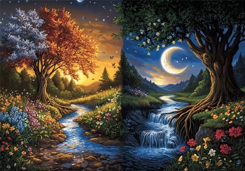 Puzzle 6000 Teile Landschaft Puzzle Herbst Klassische Jigsaw Erwachsene Anspruchsvoll, Holzpuzzle Erwachsene Groß Impossible Jigsaw Bastelset ab 14 Jahre für Jungen Mädchen für Wohnkultur U-248 Puzzle 6000 Teile Landschaft Puzzle Herbst Klassische Jigsaw Erwachsene Anspruchsvoll, Holzpuzzle Erwachsene Groß Impossible Jigsaw Bastelset ab 14 Jahre für Jungen Mädchen für Wohnkultur U-248 von Jiacgrtef