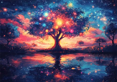 Puzzle Baum Puzzle 200 Teile Landschaft HolzPuzzle Erwachsene, Premium Klassische Wooden Lernspiel, DIY Klassische Spaß Jigsaw Erwachsene, Challenging Game Jigsaws für Wohnkultur Geschenke U-600 Puzzle Baum Puzzle 200 Teile Landschaft HolzPuzzle Erwachsene, Premium Klassische Wooden Lernspiel, DIY Klassische Spaß Jigsaw Erwachsene, Challenging Game Jigsaws für Wohnkultur Geschenke U-600 von Jiacgrtef