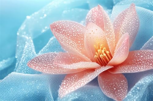 Puzzle Blume Puzzle 100 Teile Rosa Klassische Jigsaw Premium Quality Holzpuzzle Erwachsene, holz Lernspiel, Kreative Unterhaltung Spaß Jigsaw ab 2 3 4 5 6 Jahre Jungen, Ideal Als Wandbild Geschenk I-8 von Jiacgrtef