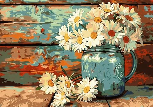 Puzzle Blume Puzzle 200 Teile Gänseblümchen HolzPuzzle Erwachsene, Premium Quality Klassische Wooden Lernspiel, DIY Klassische Spaß Jigsaw Erwachsene, Challenging Game Jigsaws für Wohnkultur U-160 Puzzle Blume Puzzle 200 Teile Gänseblümchen HolzPuzzle Erwachsene, Premium Quality Klassische Wooden Lernspiel, DIY Klassische Spaß Jigsaw Erwachsene, Challenging Game Jigsaws für Wohnkultur U-160 von Jiacgrtef