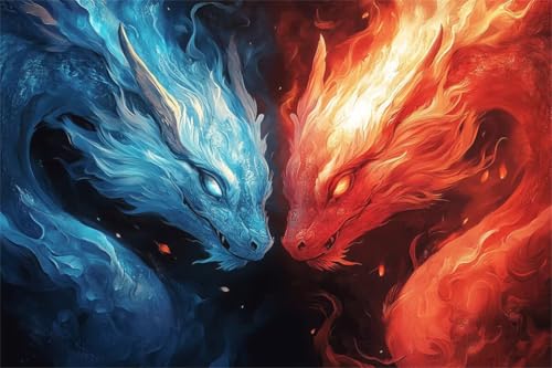 Puzzle Drachen Puzzle 100 Teile Traum Klassische Jigsaw Premium Holzpuzzle Erwachsene, Holz Lernspiel, Kreative Unterhaltung Spaß Jigsaw ab 2 3 4 5 6 Jahre Jungen, Ideal Als Wandbild Geschenk P-2 Puzzle Drachen Puzzle 100 Teile Traum Klassische Jigsaw Premium Holzpuzzle Erwachsene, Holz Lernspiel, Kreative Unterhaltung Spaß Jigsaw ab 2 3 4 5 6 Jahre Jungen, Ideal Als Wandbild Geschenk P-2 von Jiacgrtef