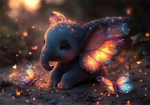 Puzzle Elefant Puzzle 200 Teile Schmetterling HolzPuzzle Erwachsene, Premium Quality Klassische Wooden Lernspiel, DIY Klassische Spaß Jigsaw Erwachsene, Challenging Game Jigsaws für Wohnkultur U-625 Puzzle Elefant Puzzle 200 Teile Schmetterling HolzPuzzle Erwachsene, Premium Quality Klassische Wooden Lernspiel, DIY Klassische Spaß Jigsaw Erwachsene, Challenging Game Jigsaws für Wohnkultur U-625 von Jiacgrtef