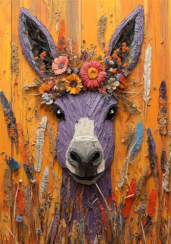 Puzzle Esel Puzzle 300 Teile Tier HolzPuzzle Erwachsene, Premium Quality Klassische Wooden Lernspiel, DIY Klassische Spaß Jigsaw Erwachsene, Challenging Game Jigsaws für Wohnkultur Geschenke U-1064 Puzzle Esel Puzzle 300 Teile Tier HolzPuzzle Erwachsene, Premium Quality Klassische Wooden Lernspiel, DIY Klassische Spaß Jigsaw Erwachsene, Challenging Game Jigsaws für Wohnkultur Geschenke U-1064 von Jiacgrtef
