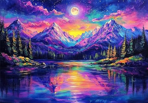Puzzle Farbe Puzzle 300 Teile Landschaft HolzPuzzle Erwachsene, Premium Klassische Wooden Lernspiel, DIY Klassische Spaß Jigsaw Erwachsene, Challenging Game Jigsaws für Wohnkultur Geschenke U-199 Puzzle Farbe Puzzle 300 Teile Landschaft HolzPuzzle Erwachsene, Premium Klassische Wooden Lernspiel, DIY Klassische Spaß Jigsaw Erwachsene, Challenging Game Jigsaws für Wohnkultur Geschenke U-199 von Jiacgrtef
