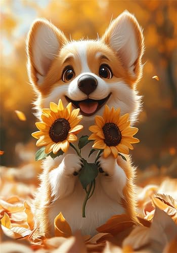 Puzzle Hund Puzzle 300 Teile Blume HolzPuzzle Erwachsene, Premium Quality Klassische Wooden Lernspiel, DIY Klassische Spaß Jigsaw Erwachsene, Challenging Game Jigsaws für Wohnkultur Geschenke U-1068 Puzzle Hund Puzzle 300 Teile Blume HolzPuzzle Erwachsene, Premium Quality Klassische Wooden Lernspiel, DIY Klassische Spaß Jigsaw Erwachsene, Challenging Game Jigsaws für Wohnkultur Geschenke U-1068 von Jiacgrtef