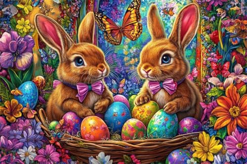 Puzzle Kaninchen Puzzle 200 Teile Ostern Holzpuzzle Erwachsene, Premium Quality Klassische Wooden Lernspiel, Kreative Unterhaltung Jigsaw ab 2 3 4 5 6 Jahre Jungen, Ideal Als Wandbild Geschenk K-6 Puzzle Kaninchen Puzzle 200 Teile Ostern Holzpuzzle Erwachsene, Premium Quality Klassische Wooden Lernspiel, Kreative Unterhaltung Jigsaw ab 2 3 4 5 6 Jahre Jungen, Ideal Als Wandbild Geschenk K-6 von Jiacgrtef