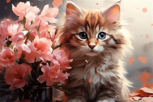 Puzzle Katze Puzzle 100 Teile Blume Klassische Jigsaw Premium Holzpuzzle Erwachsene, Holz Lernspiel, Kreative Unterhaltung Spaß Jigsaw ab 2 3 4 5 6 Jahre Jungen, Ideal Als Wandbild Geschenk I-2 Puzzle Katze Puzzle 100 Teile Blume Klassische Jigsaw Premium Holzpuzzle Erwachsene, Holz Lernspiel, Kreative Unterhaltung Spaß Jigsaw ab 2 3 4 5 6 Jahre Jungen, Ideal Als Wandbild Geschenk I-2 von Jiacgrtef