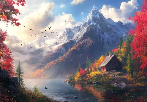 Puzzle Landschaft Puzzle 200 Teile Natur HolzPuzzle Erwachsene, Premium Klassische Wooden Lernspiel, DIY Klassische Spaß Jigsaw Erwachsene, Challenging Game Jigsaws für Wohnkultur Geschenke U-486 Puzzle Landschaft Puzzle 200 Teile Natur HolzPuzzle Erwachsene, Premium Klassische Wooden Lernspiel, DIY Klassische Spaß Jigsaw Erwachsene, Challenging Game Jigsaws für Wohnkultur Geschenke U-486 von Jiacgrtef