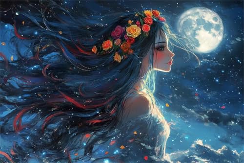 Puzzle Mond Puzzle 100 Teile Frau Klassische Jigsaw Premium Quality Holzpuzzle Erwachsene, Holz Lernspiel, Kreative Unterhaltung Spaß Jigsaw ab 2 3 4 5 6 Jahre Jungen, Ideal Als Wandbild Geschenk S-5 Puzzle Mond Puzzle 100 Teile Frau Klassische Jigsaw Premium Quality Holzpuzzle Erwachsene, Holz Lernspiel, Kreative Unterhaltung Spaß Jigsaw ab 2 3 4 5 6 Jahre Jungen, Ideal Als Wandbild Geschenk S-5 von Jiacgrtef