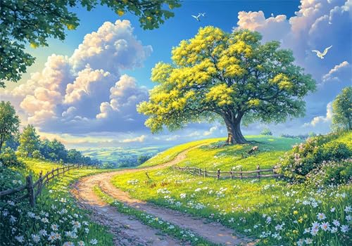 Puzzle Natur Puzzle 300 Teile Frühling HolzPuzzle Erwachsene, Premium Quality Klassische Wooden Lernspiel DIY Klassische Spaß Jigsaw erwachsene, Challenging Game Jigsaws für Wohnkultur Geschenke U-221 Puzzle Natur Puzzle 300 Teile Frühling HolzPuzzle Erwachsene, Premium Quality Klassische Wooden Lernspiel DIY Klassische Spaß Jigsaw erwachsene, Challenging Game Jigsaws für Wohnkultur Geschenke U-221 von Jiacgrtef