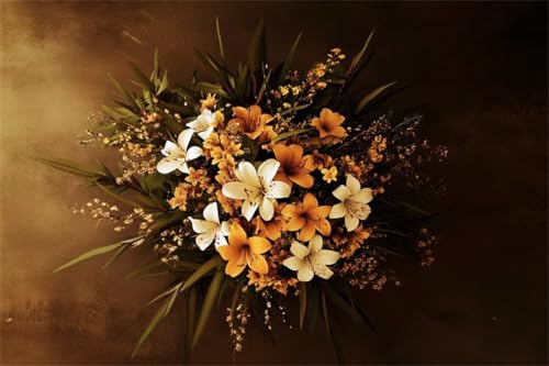 Puzzle Retro Puzzle 80 Teile Blume Klassische Jigsaw Premium Quality Holzpuzzle Erwachsene, holz Lernspiel, Kreative Unterhaltung Spaß Jigsaw ab 2 3 4 5 6 Jahre Jungen, Ideal Als Wandbild Geschenk V-5 von Jiacgrtef
