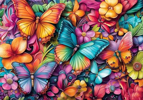 Puzzle Schmetterling Puzzle 200 Teile Blume HolzPuzzle Erwachsene, Premium Klassische Wooden Lernspiel, DIY Klassische Spaß Jigsaw Erwachsene, Challenging Game Jigsaws für Wohnkultur Geschenke U-73 Puzzle Schmetterling Puzzle 200 Teile Blume HolzPuzzle Erwachsene, Premium Klassische Wooden Lernspiel, DIY Klassische Spaß Jigsaw Erwachsene, Challenging Game Jigsaws für Wohnkultur Geschenke U-73 von Jiacgrtef