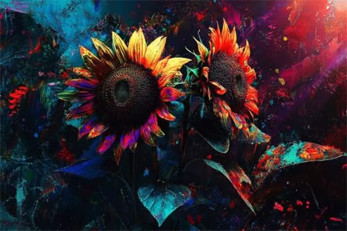 Puzzle Sonnenblume Puzzle 100 Teile Blume Holzpuzzle Erwachsene, Premium Quality Klassische Wooden Lernspiel, Kreative Unterhaltung Jigsaw ab 2 3 4 5 6 Jahre Jungen, Ideal Als Wandbild Geschenk E-9 Puzzle Sonnenblume Puzzle 100 Teile Blume Holzpuzzle Erwachsene, Premium Quality Klassische Wooden Lernspiel, Kreative Unterhaltung Jigsaw ab 2 3 4 5 6 Jahre Jungen, Ideal Als Wandbild Geschenk E-9 von Jiacgrtef