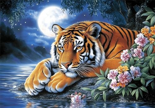 Puzzle Tier Puzzle 300 Teile Tiger HolzPuzzle Erwachsene, Premium Quality Klassische Wooden Lernspiel, DIY Klassische Spaß Jigsaw Erwachsene, Challenging Game Jigsaws für Wohnkultur Geschenke U-111 Puzzle Tier Puzzle 300 Teile Tiger HolzPuzzle Erwachsene, Premium Quality Klassische Wooden Lernspiel, DIY Klassische Spaß Jigsaw Erwachsene, Challenging Game Jigsaws für Wohnkultur Geschenke U-111 von Jiacgrtef