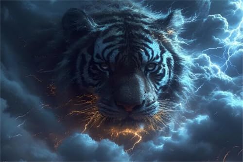 Puzzle Tier Puzzle 80 Teile Tiger Klassische Jigsaw Premium Quality Holzpuzzle Erwachsene, Holz Lernspiel, Kreative Unterhaltung Spaß Jigsaw ab 2 3 4 5 6 Jahre Jungen, Ideal Als Wandbild Geschenk C-7 Puzzle Tier Puzzle 80 Teile Tiger Klassische Jigsaw Premium Quality Holzpuzzle Erwachsene, Holz Lernspiel, Kreative Unterhaltung Spaß Jigsaw ab 2 3 4 5 6 Jahre Jungen, Ideal Als Wandbild Geschenk C-7 von Jiacgrtef