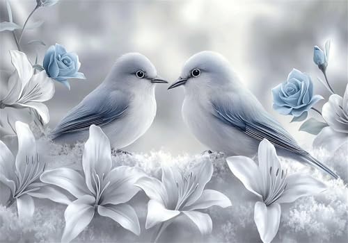 Puzzle Vogel Puzzle 200 Teile Blume HolzPuzzle Erwachsene, Premium Quality Klassische Wooden Lernspiel, DIY Klassische Spaß Jigsaw Erwachsene, Challenging Game Jigsaws für Wohnkultur Geschenke U-370 von Jiacgrtef