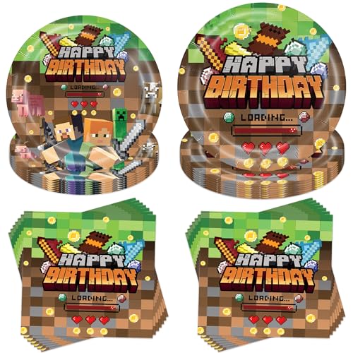 40 Stück Partygeschirr Set,Kindergeburtstag Geschirr Set,Partygeschirr Geburtstag,Kindergeburtstag Geschirr Set,Mit Teller Servietten,für Gebutstag Party Mädchen Junge 40 Stück Partygeschirr Set,Kindergeburtstag Geschirr Set,Partygeschirr Geburtstag,Kindergeburtstag Geschirr Set,Mit Teller Servietten,für Gebutstag Party Mädchen Junge von Jiahuade