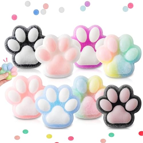 8 Stück Cat Paw Squishy Toy, Cat Paw Anti Stress Bälle, Squishy Katze Pfote, Taba Squishy Cat, Süße Weiche Katzenpfoten, Squeeze Spielzeug, Katzenpfoten Squishy für Kinder Erwachsene 8 Stück Cat Paw Squishy Toy, Cat Paw Anti Stress Bälle, Squishy Katze Pfote, Taba Squishy Cat, Süße Weiche Katzenpfoten, Squeeze Spielzeug, Katzenpfoten Squishy für Kinder Erwachsene von Jiahuade