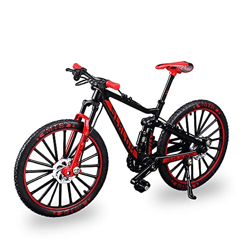 Jiahuade Fahrrad Modell Deko,Finger Fahrrad Spielzeug,Mini Finger Bike,Miniatur Mountainbike,Finger Fahrrad BMX,Mini MTB Finger Fahrrad,Mountainbike Modell,Mini BMX Bike (M) von Jiahuade