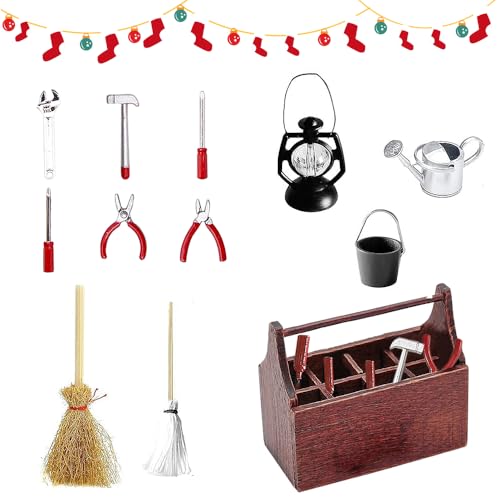 Jiahuade Miniatur Werkzeug,12PCS Wichtel Werkzeugkiste,Mini Werkzeugkasten Wichtel,Wichtel Zubehör Werkzeug,Wichtel Werkzeug,Miniatur Wichtel Zubehör Werkzeug,Wichtel Werkzeug Set Jiahuade Miniatur Werkzeug,12PCS Wichtel Werkzeugkiste,Mini Werkzeugkasten Wichtel,Wichtel Zubehör Werkzeug,Wichtel Werkzeug,Miniatur Wichtel Zubehör Werkzeug,Wichtel Werkzeug Set von Jiahuade