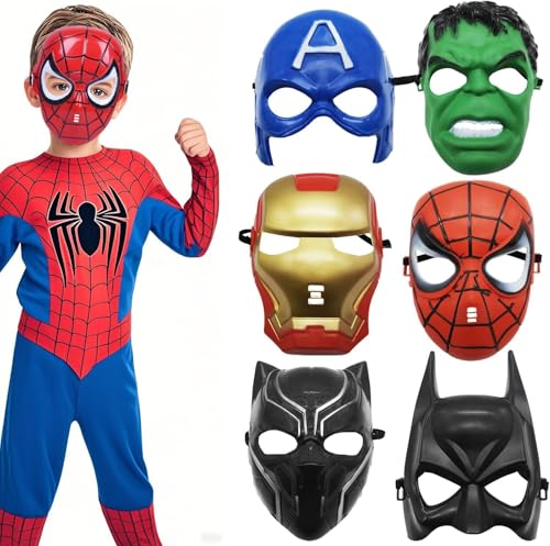 Jiahuade Party Maske Set für Kinder,Cartoon Cosplay Filzmasken,Kindergeburtstag Mitgebsel Geschenke für Jungen Mädchen Jiahuade Party Maske Set für Kinder,Cartoon Cosplay Filzmasken,Kindergeburtstag Mitgebsel Geschenke für Jungen Mädchen von Jiahuade