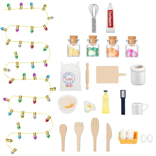 Jiahuade Wichtel Zubehör Weihnachten,27pcs Puppenhaus Zubehör Wichtel,Dollhouse 1 12 Scale Möbelset,Wichtel Zubehör,Weihnachtswichtel Zubehör Jiahuade Wichtel Zubehör Weihnachten,27pcs Puppenhaus Zubehör Wichtel,Dollhouse 1 12 Scale Möbelset,Wichtel Zubehör,Weihnachtswichtel Zubehör von Jiahuade