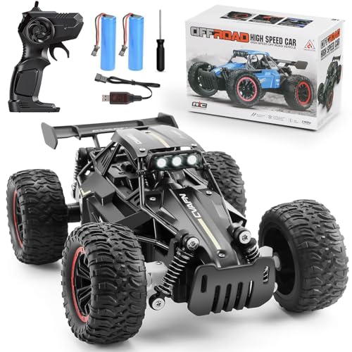 Jiakora Ferngesteuertes Auto mit LED-Leuchten, 1:16 RC Auto 20+Km/h, 40+min Laufzeit mit 2 Akkus, 2WD 2.4GHz Off-Road Spielzeugauto für ab 3 4 5 6 7 8+ Jahre Kinder Jiakora Ferngesteuertes Auto mit LED-Leuchten, 1:16 RC Auto 20+Km/h, 40+min Laufzeit mit 2 Akkus, 2WD 2.4GHz Off-Road Spielzeugauto für ab 3 4 5 6 7 8+ Jahre Kinder von Jiakora