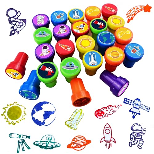 Jiaoohoo 24 Stück Weltraum Stempel,Party Weltraum Mitgebsel Geburtstag, Party Gastgeschenke Kinder, Give Aways Kindergeburtstag,Geschenkboxen für Mädchen Jungen Jiaoohoo 24 Stück Weltraum Stempel,Party Weltraum Mitgebsel Geburtstag, Party Gastgeschenke Kinder, Give Aways Kindergeburtstag,Geschenkboxen für Mädchen Jungen von Jiaoohoo