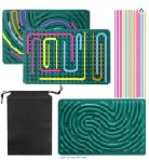 Jiaoshou Pan Sensorik Activity Board (Dark Green) von Jiaoshou Pan