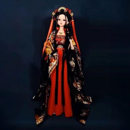 Jiawinng Chinesische Puppe 3D Orientalisches Sammlerstück 24In Alte Prinzessin Szene Dekoration Braut Puppe Für Spiel Haus Raum Dekor Urlaub Weihnachten Tag Geburtstag Geschenk,Rot Jiawinng Chinesische Puppe 3D Orientalisches Sammlerstück 24In Alte Prinzessin Szene Dekoration Braut Puppe Für Spiel Haus Raum Dekor Urlaub Weihnachten Tag Geburtstag Geschenk,Rot von Jiawinng