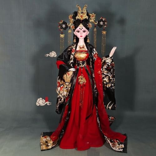 Jiawinng Chinesische Puppe 3D Orientalisches Sammlerstück 24In Alte Prinzessin Szene Dekoration Braut Puppe Für Spiel Haus Raum Dekor Urlaub Weihnachten Tag Geburtstag Geschenk,Rot Jiawinng Chinesische Puppe 3D Orientalisches Sammlerstück 24In Alte Prinzessin Szene Dekoration Braut Puppe Für Spiel Haus Raum Dekor Urlaub Weihnachten Tag Geburtstag Geschenk,Rot von Jiawinng