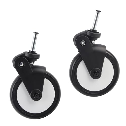 Jiawu Babyauto Gummiräder, Yoyya/Vovo für Einen Langen Widerstand mit Fahrzeugen, die Meisten Markentrolley 360 -Grad -Rotation für das Auto (#1) von Jiawu