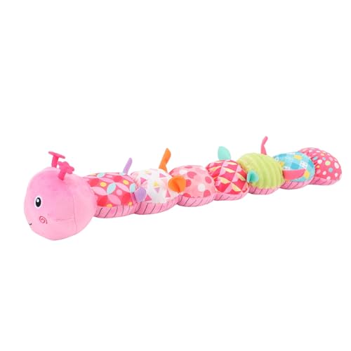 Jiawu Babyspielzeugspielzeugreformer Pinmp für 0-1 Jahre, Multifunktionales Fülltier für Babys (Rosig) von Jiawu