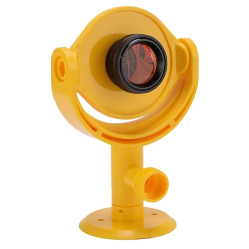 Jiawu Neigbares Prisma für Totalstationen, Miniprisma mit Instrumentenhalterung, Vermessungs-Miniprisma für Totalstationen, Vermessungsprisma mit konstantem 17,5-mm-Versatz von Jiawu