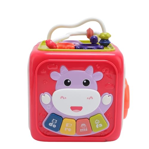 Jiawu Sensorisches Spielzeug für Kleinkinder mit Klatschen - -Design, Babyhexaeder Spielzeug für die Frühe Bildung und Praktische Fähigkeitenentwicklung, Kompaktes und Leichtes Gewicht Jiawu Sensorisches Spielzeug für Kleinkinder mit Klatschen - -Design, Babyhexaeder Spielzeug für die Frühe Bildung und Praktische Fähigkeitenentwicklung, Kompaktes und Leichtes Gewicht von Jiawu