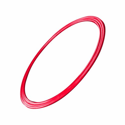 Sporttrainingsring, 5 Stück Hopscotch Circle Entertaining Verbessern Sie die Kraft für Spielaktivitäten Im Freien (Rot) von Jiawu