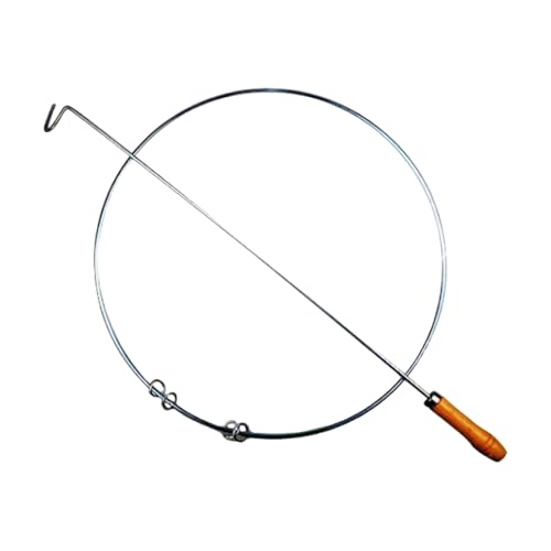 Eisenring-Spielzeug für Jugendliche, Outdoor-Rollreifen, stabiles Balance-Spielset aus Holz für drinnen, für Lauftraining, frühkindliche Bildung(38 cm) von Jidanmian