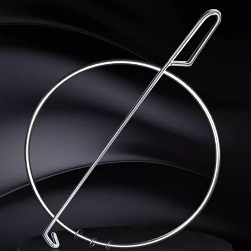 Laufreifen für draußen, Eisenreifen für Jugendliche, Sensorik-Trainingsreifen, Spielzeug für Eltern-Kind-Interaktion(19.69 inches,Round Ring) von Jidanmian