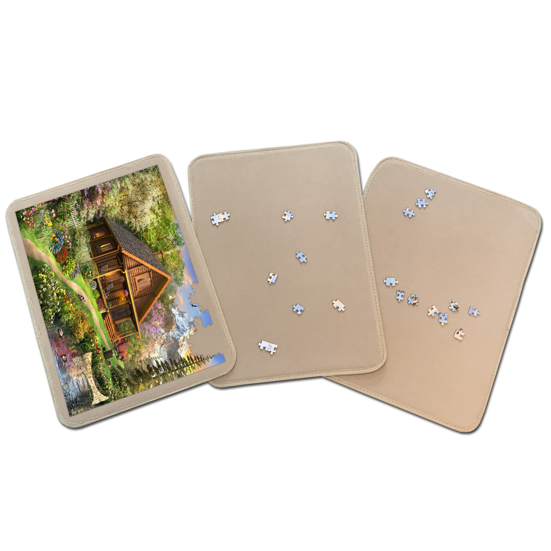 Jig & Puz 3 Tabletts für Puzzle - 3 x 500 Teile Jig-and-Puz-80014 Jig & Puz 3 Tabletts für Puzzle - 3 x 500 Teile Jig-and-Puz-80014 von Jig & Puz