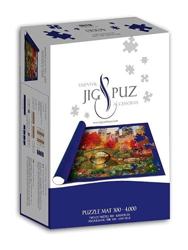Jig & Puz - Puzzlematte - Anti-Rutsch - Rollmatte - Puzzlezubehör für Kinder und Erwachsene 300 bis 4000 Teile von Jig & Puz