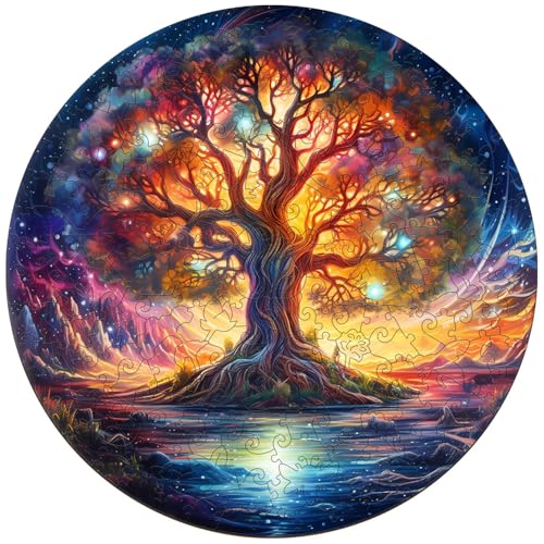 Jigfoxy Holzpuzzle Erwachsene, Baum des Lebens Holz Puzzle Erwachsen, Wooden Puzzle Holz Puzzle Erwachsen, Einzigartiges Lernspielzeug in Tierform für Freunde der Familie L-34.5 * 34.5cm-300pcs Jigfoxy Holzpuzzle Erwachsene, Baum des Lebens Holz Puzzle Erwachsen, Wooden Puzzle Holz Puzzle Erwachsen, Einzigartiges Lernspielzeug in Tierform für Freunde der Familie L-34.5 * 34.5cm-300pcs von Jigfoxy
