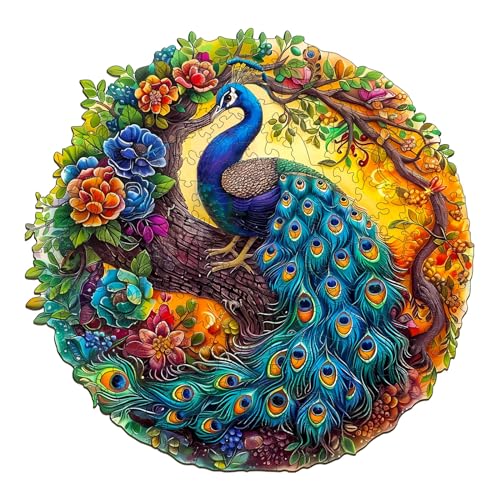 Jigfoxy Holzpuzzle Erwachsene, Pfau Puzzle Erwachsen, Wooden Puzzle Holz Puzzle Erwachsen Und Kinder, Einzigartiges Lernspielzeug in Tierform für Freunde der Familie M-29 * 28.6cm-200pcs Jigfoxy Holzpuzzle Erwachsene, Pfau Puzzle Erwachsen, Wooden Puzzle Holz Puzzle Erwachsen Und Kinder, Einzigartiges Lernspielzeug in Tierform für Freunde der Familie M-29 * 28.6cm-200pcs von Jigfoxy