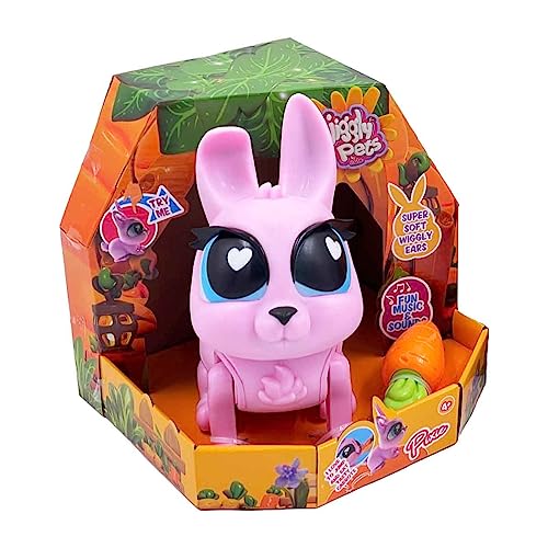 Jiggly Pets - My Walking Rabbit, Pixie, Interaktives Spielzeug, Hasenfigur von Jiggly Pets